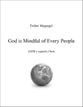 God is Mindful of Every People SATB choral sheet music cover